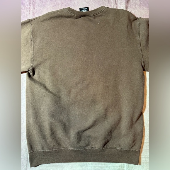 Thrasher Skateboarding Sweatshirt Small Brown Mens Crewneck Gonz Mark Gonzales - Picture 9 of 9